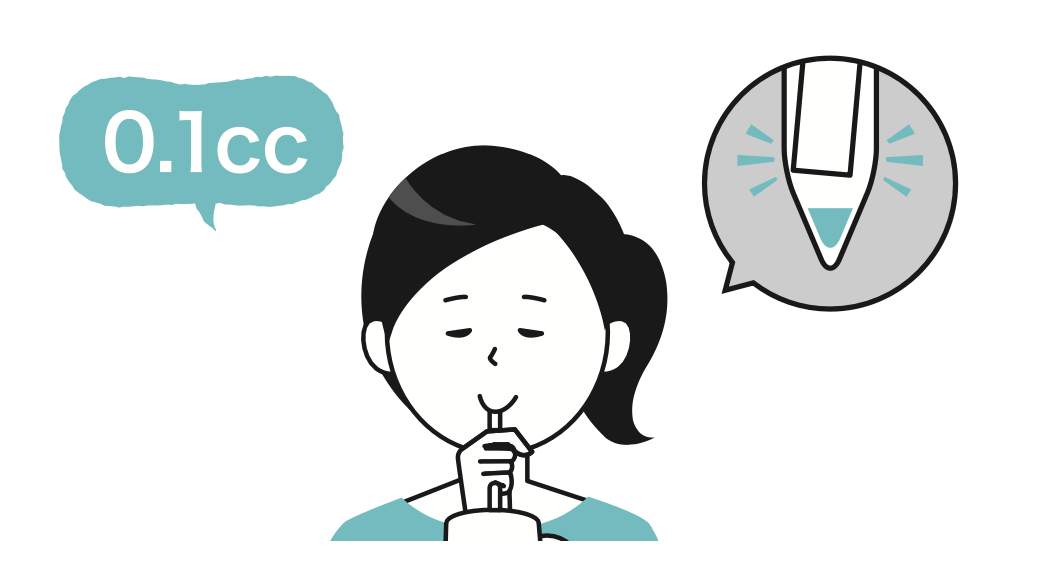 サリバチェッカ採取方法